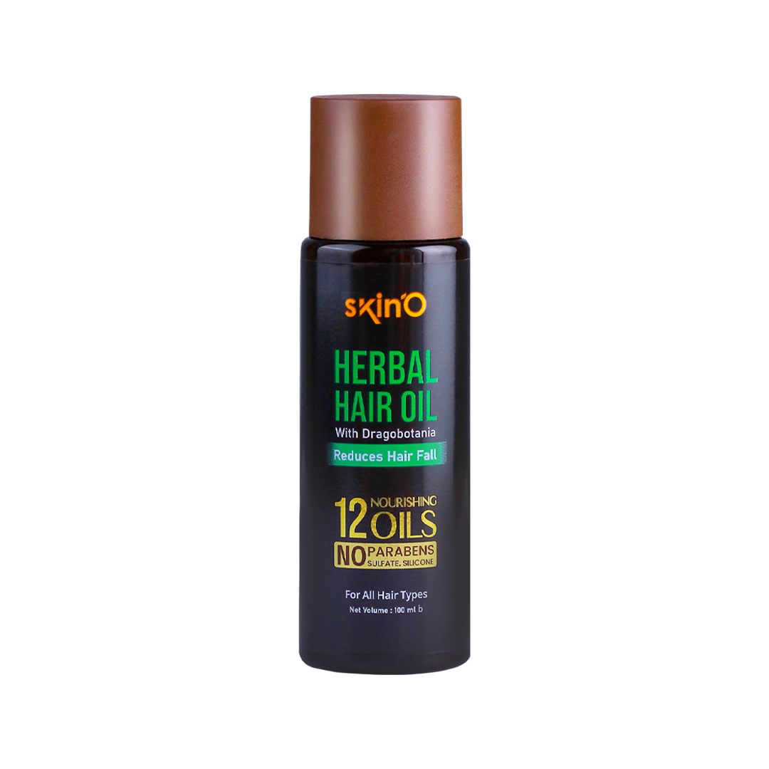 skin'O Herbal Hair Oil With Dragobotania Reduces Hair fall