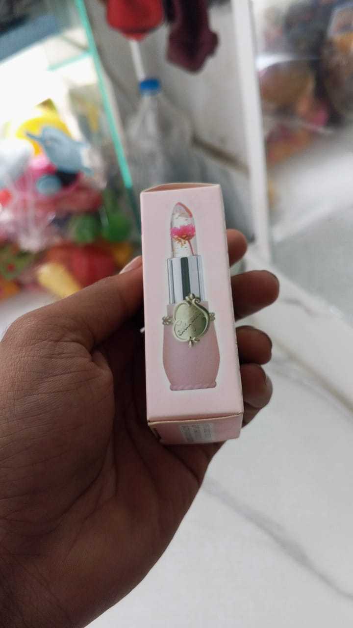 Crystal Flower Jelly Lipstick,Magic Color Changing