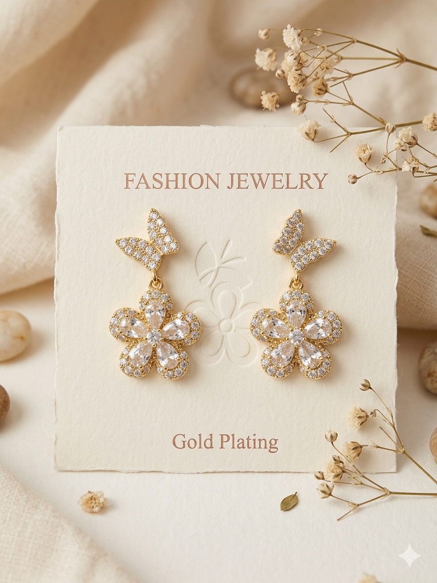 Butterfly Blossom Earrings