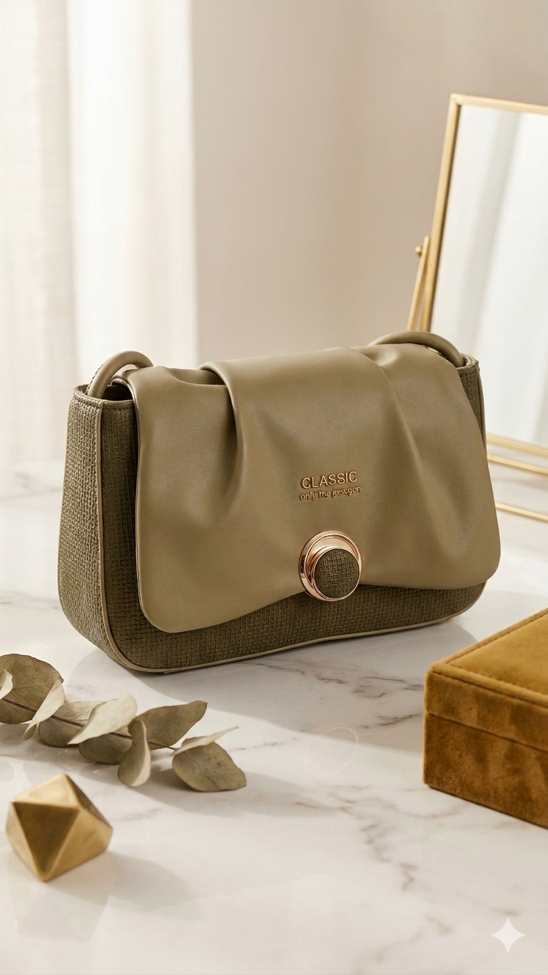 Classic Olive Sling Bag