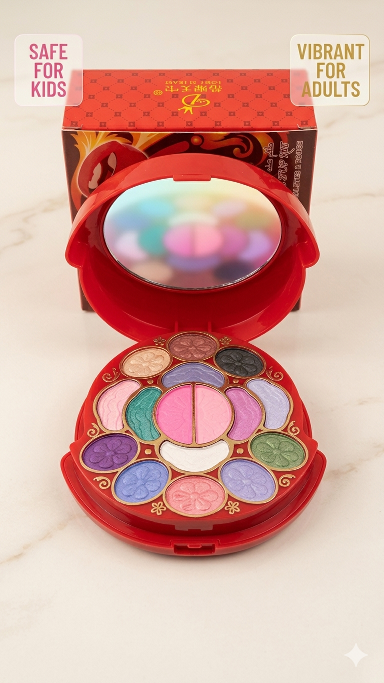 Floral All-in-One Kids & Adults Eyeshadow Palette