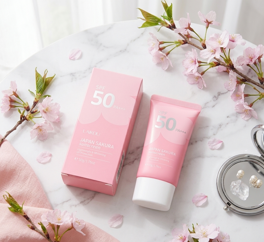 Japan Sakura Sunscreen (SPF 50 PA+++)