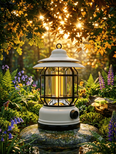 Camping Lamp K-20 রেট্রো LED রিচার্জেবল ক্যাম্পিং লাইট
